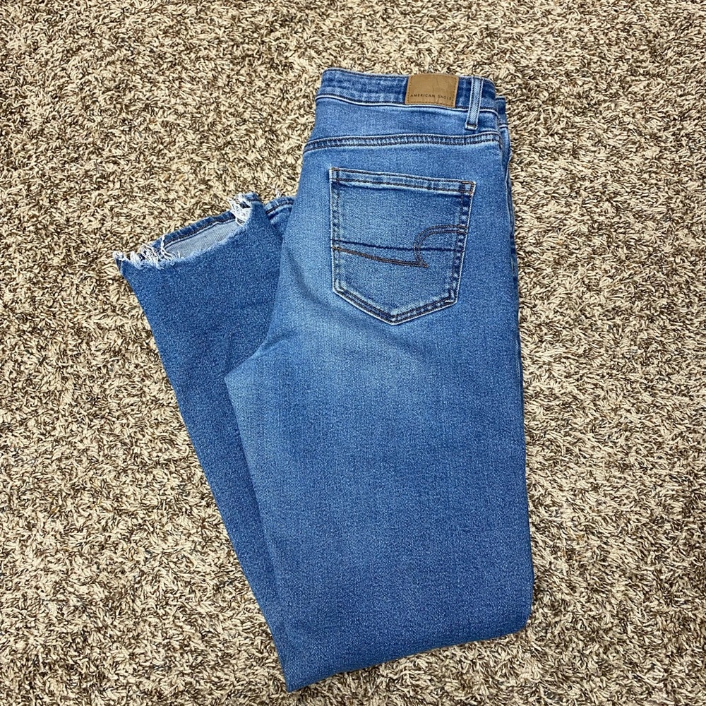 American eagle mom jeans